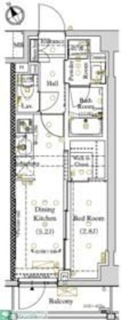 ARKMARK東大井の物件間取画像